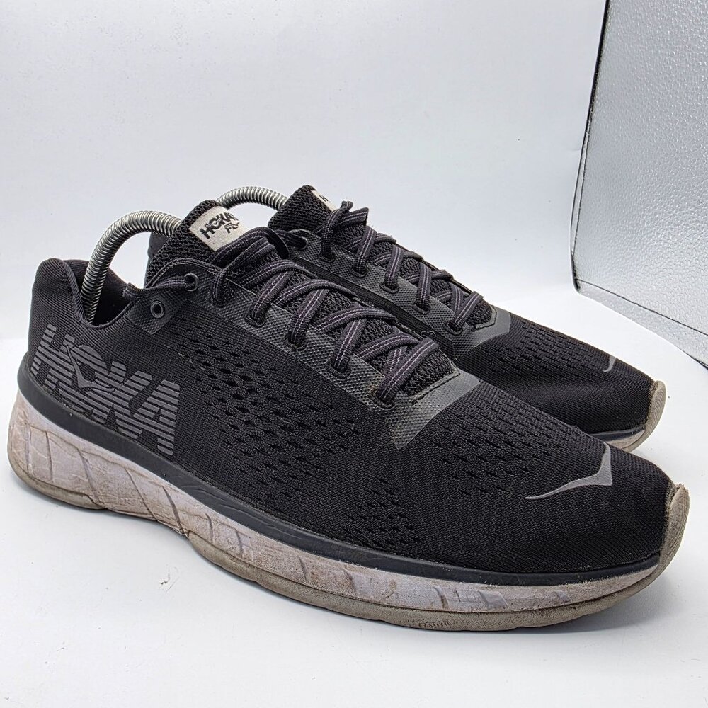 Hoka One One Cavu Womens Size 10 Black Athletic Shoes Running Walking Casual